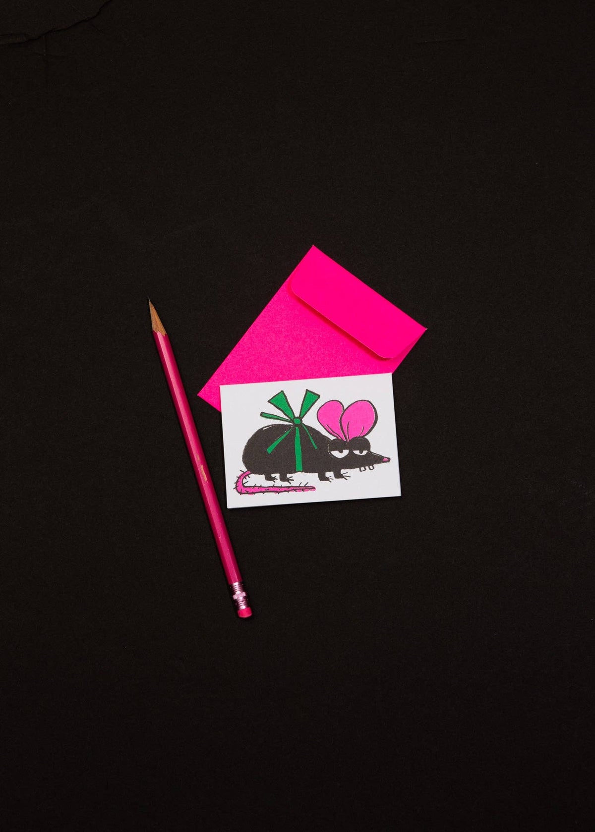 Rat mini card