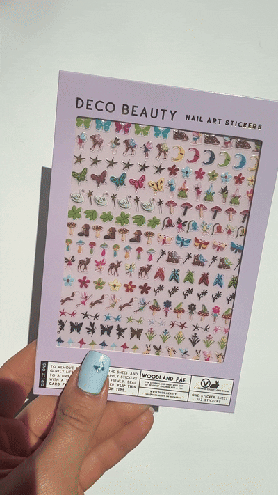 Nail Art Stickers - WOODLAND FAE