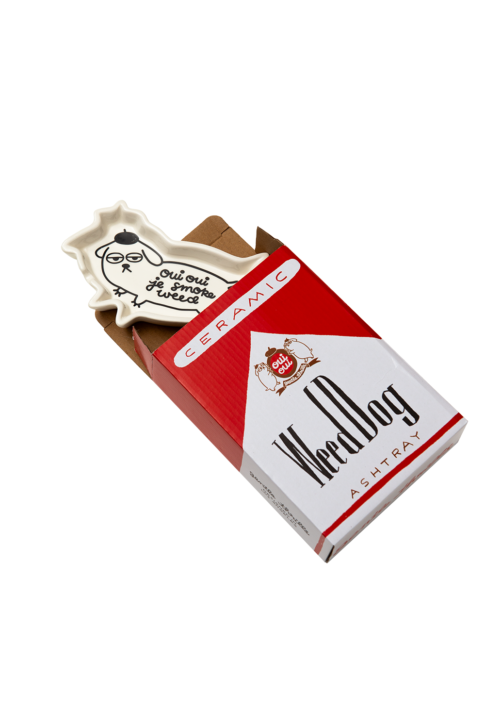 Weed dog ashtray