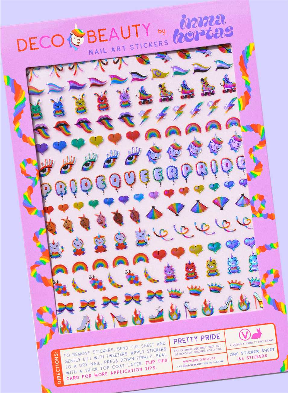 Nail Art Stickers - PRETTY PRIDE