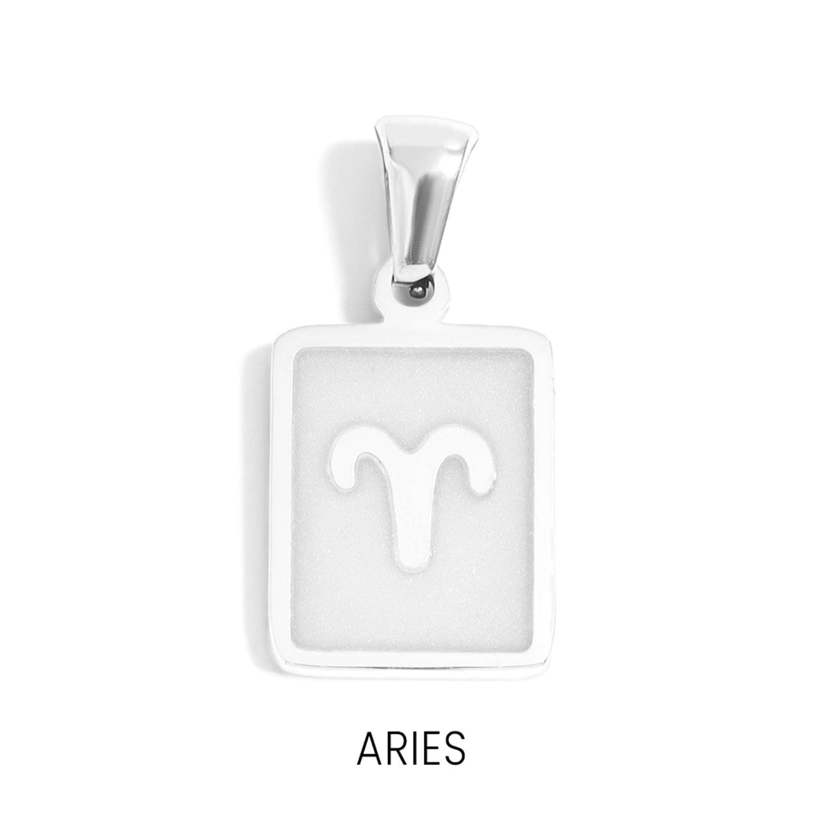 18K Gold PVD Zodiac Card Pendants: Gold / Sagittarius