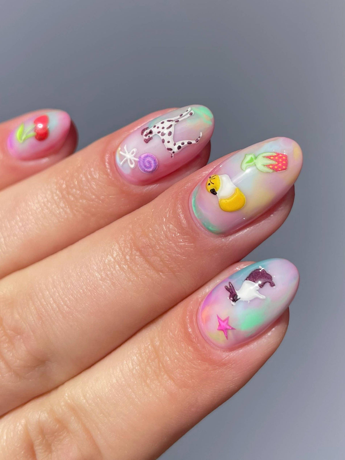 Nail Art Stickers - PET SHOP