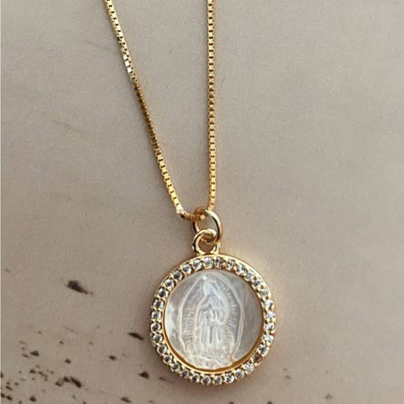 Virgin Mary Necklace