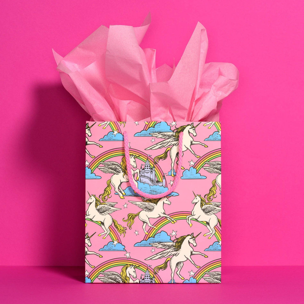 Pink tissue paper: 8 Sheets