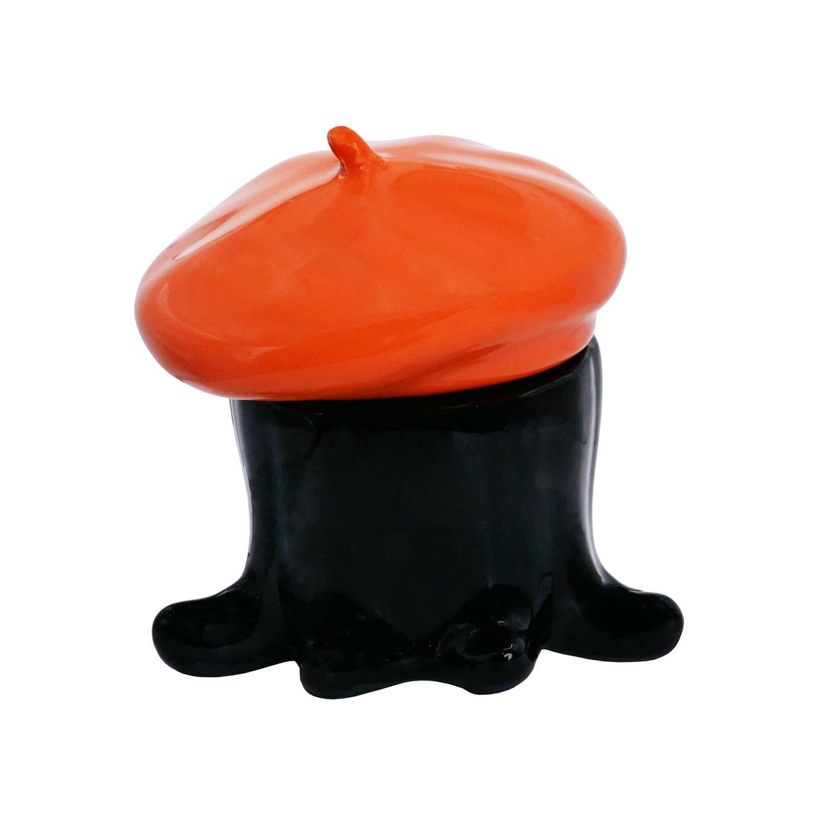 Ramona Ceramic Storage Jar: Red Beret