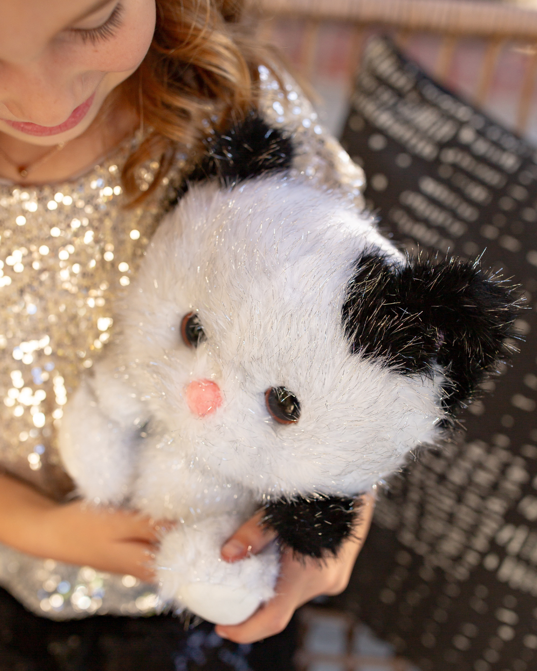 BHTB Shimmers Kitten Plush 8"-10"H