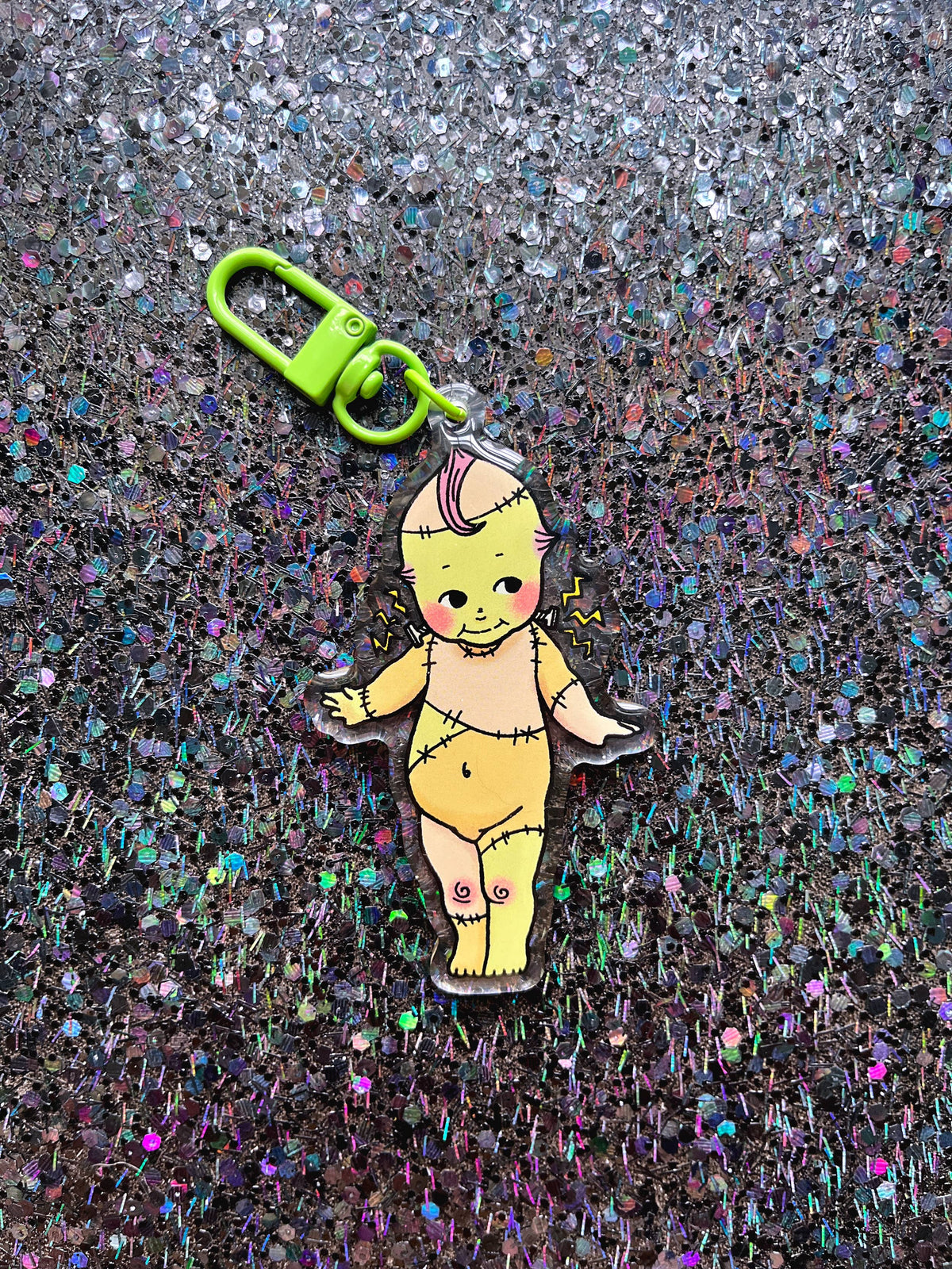 Kreepy Kutie Zombie Keychain