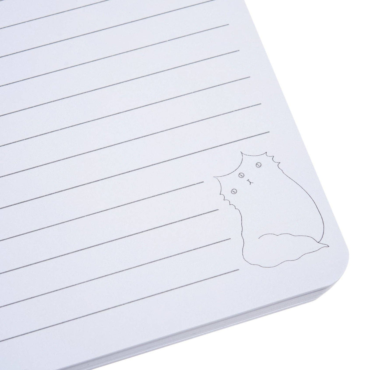 Love Cats Blanco Spiral Notebook