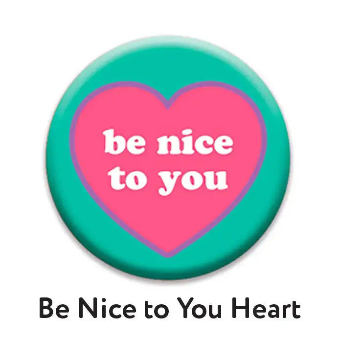 Buttons (Box Set or Individual) - Be Nice To You: 120 Piece Box (6 of Each Design)