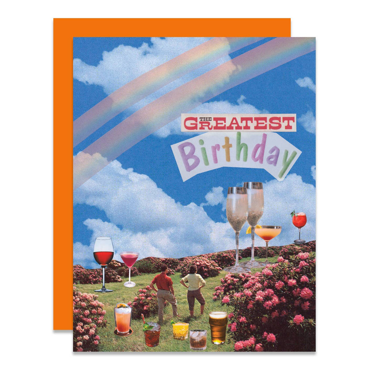 Greatest Birthday – Surreal Garden Party Birthday Card