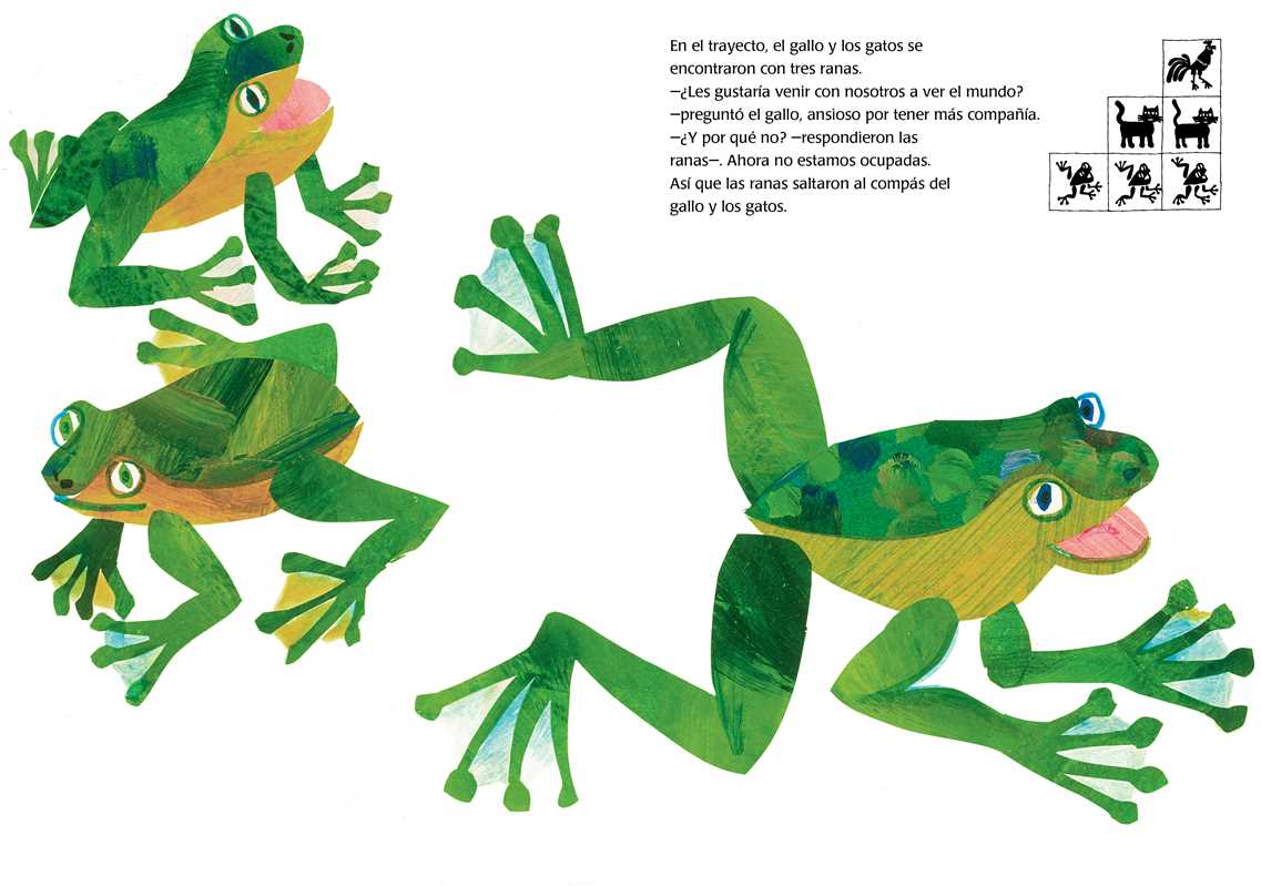 El gallo sale a ver el mundo (Rooster's Off to See the World) by Eric   Carle: Paperback; 32 pages / Spanish