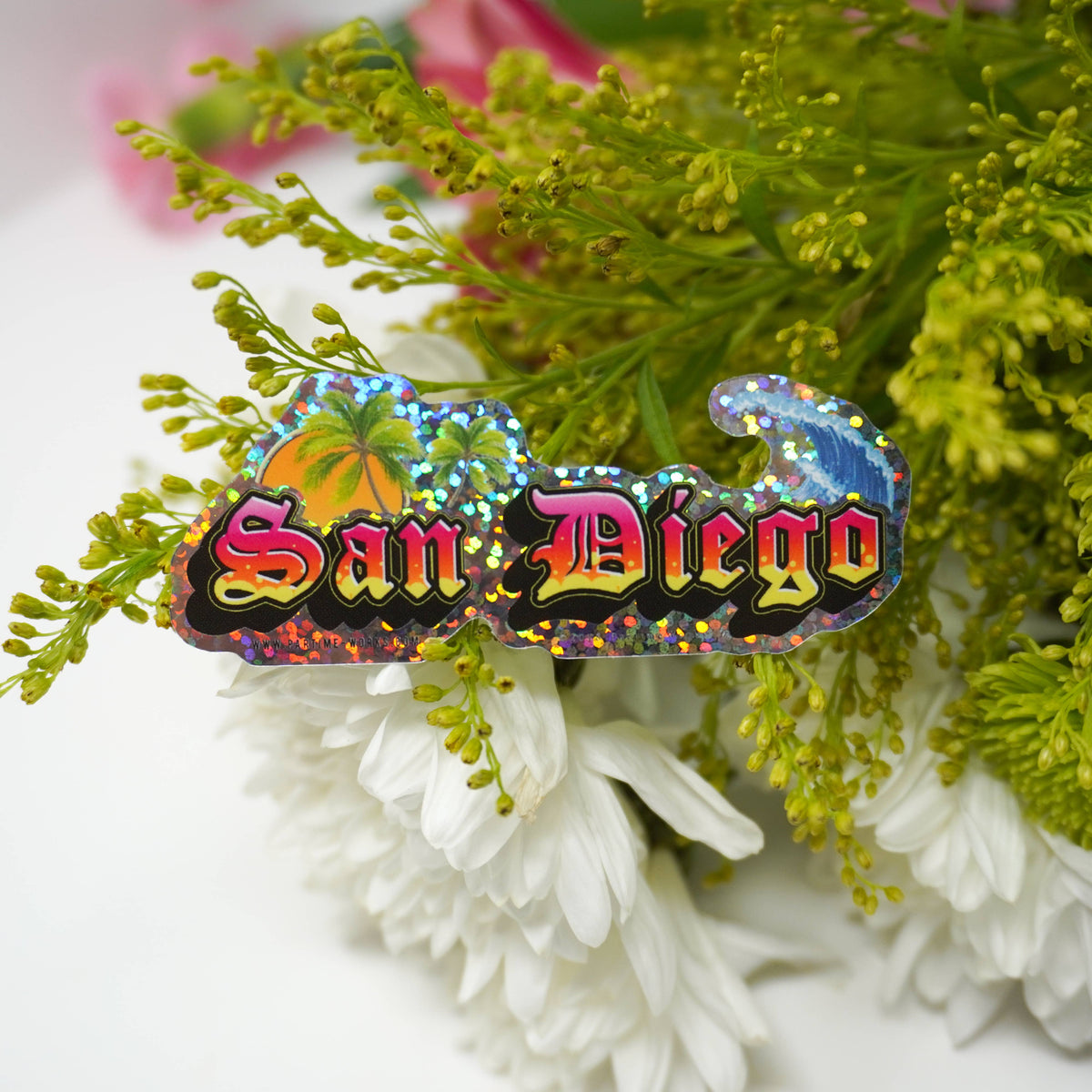 San Diego 3&quot; Sticker