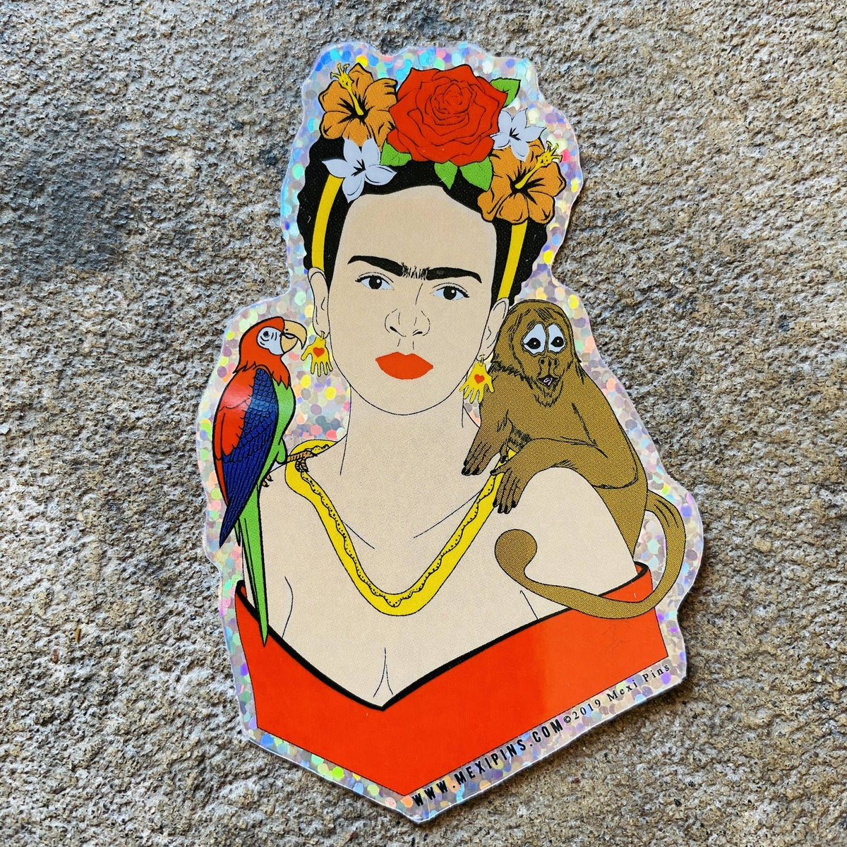 Frida Mujer 3&quot; Sticker