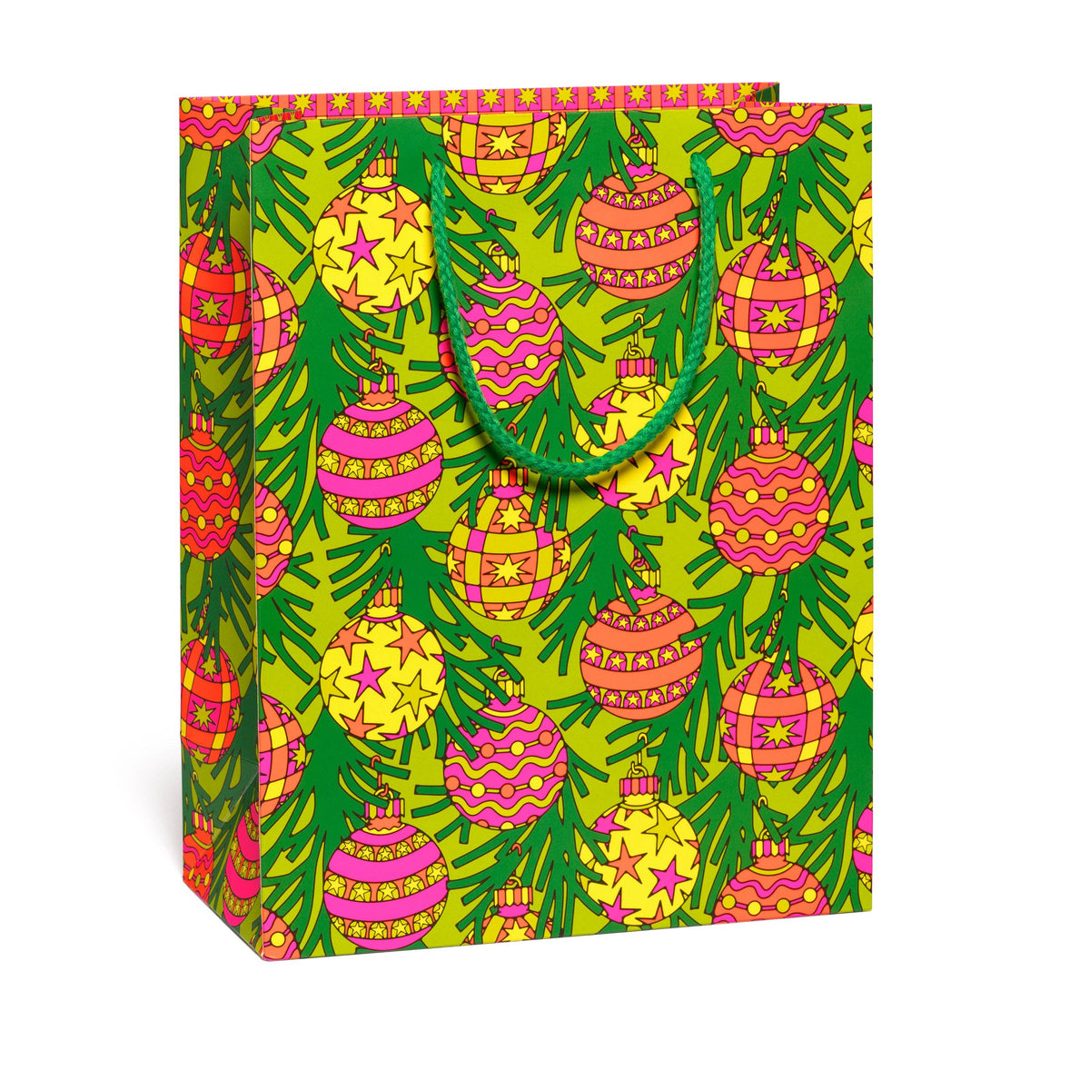 Bright Baubles large gift bag: Single