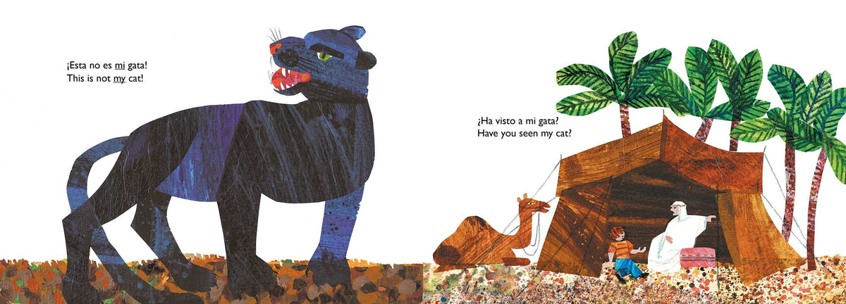 ¿Ha visto a mi gata? (Have You Seen My Cat?) (Spanish-English bilingual edition) by Eric   Carle: Paperback; 32 pages / Spanish