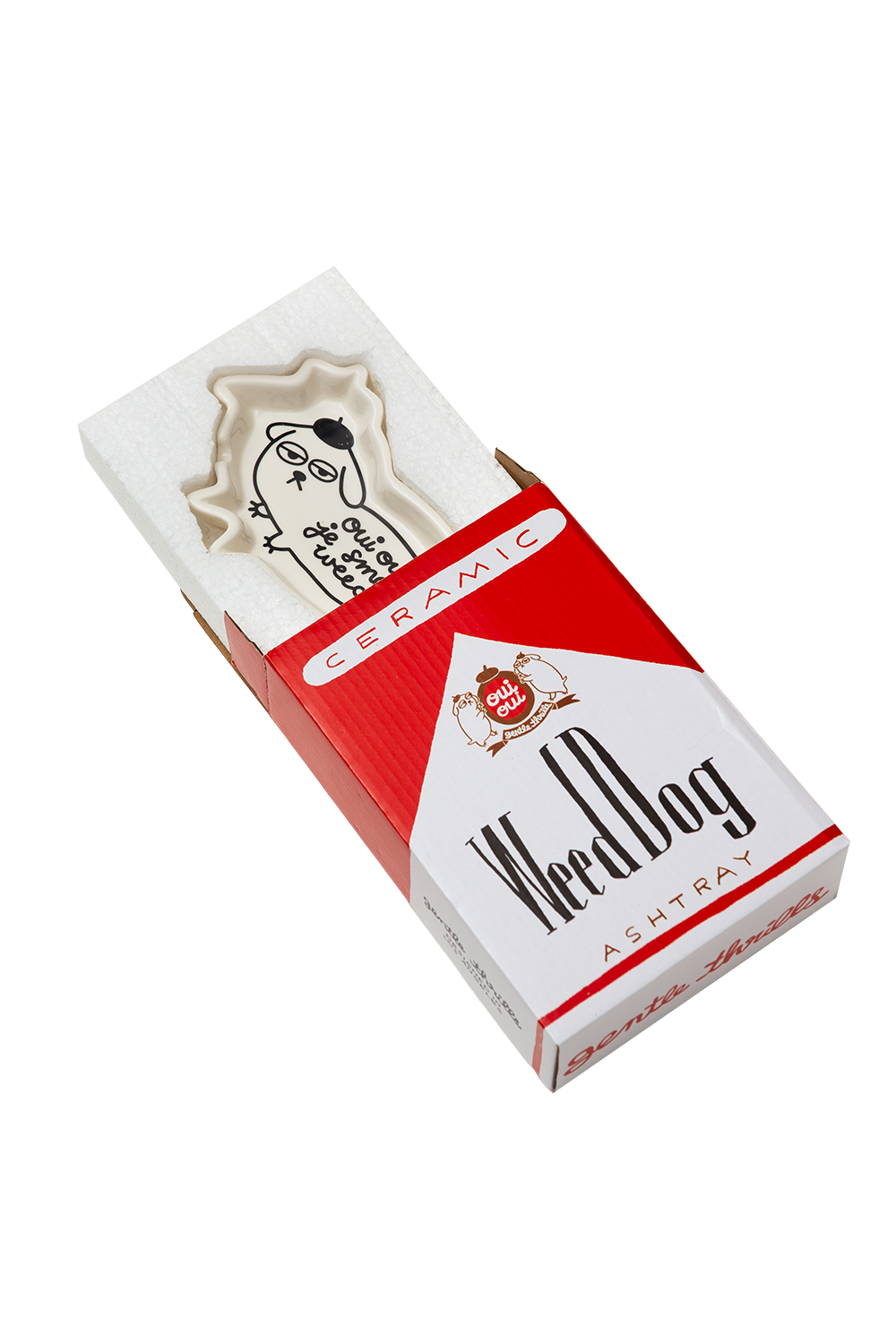 Weed dog ashtray