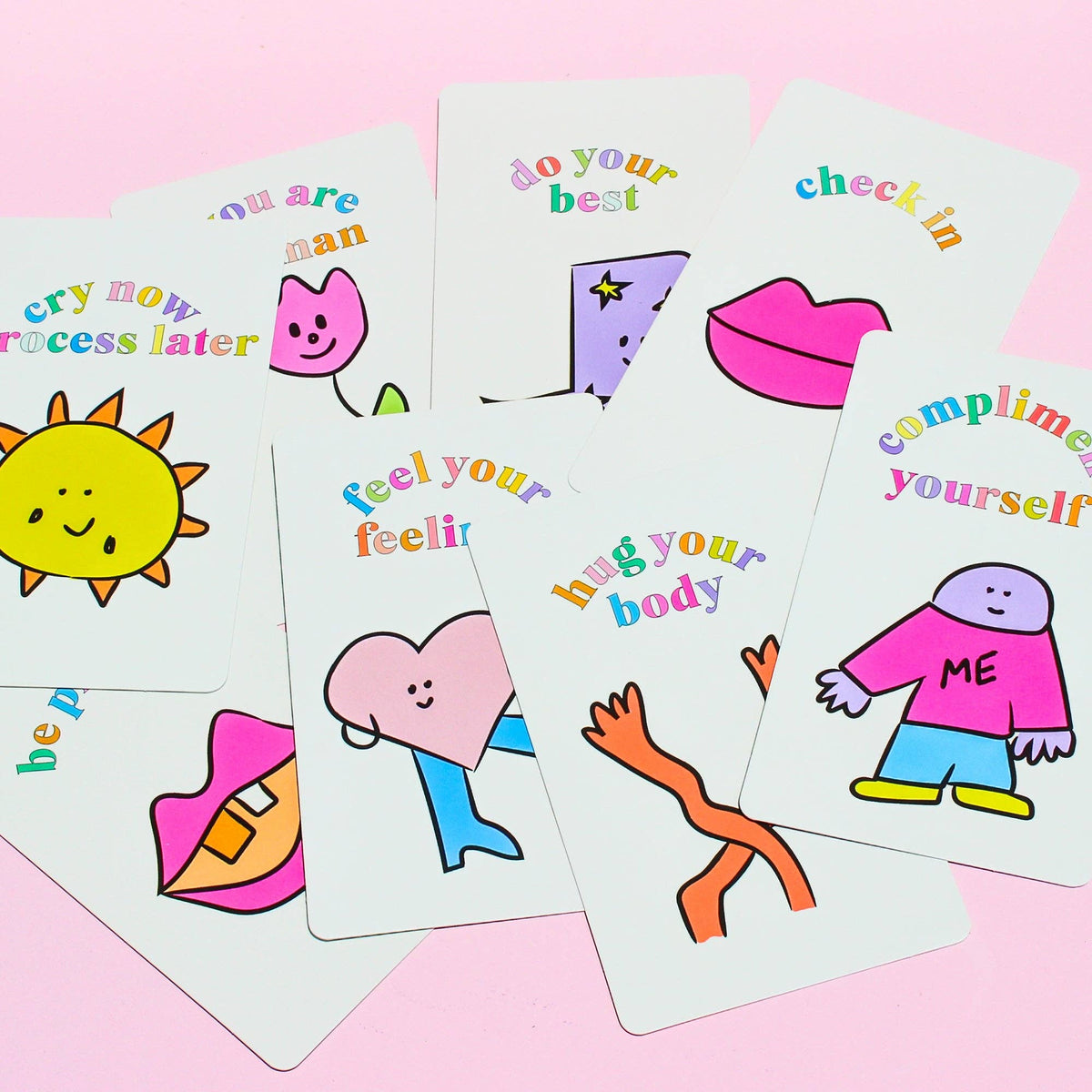 Me + Me Affirmation Cards