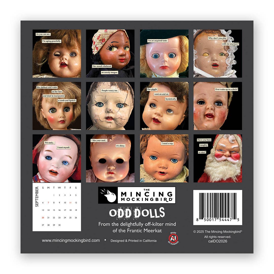 Odd Dolls 2026 Calendar