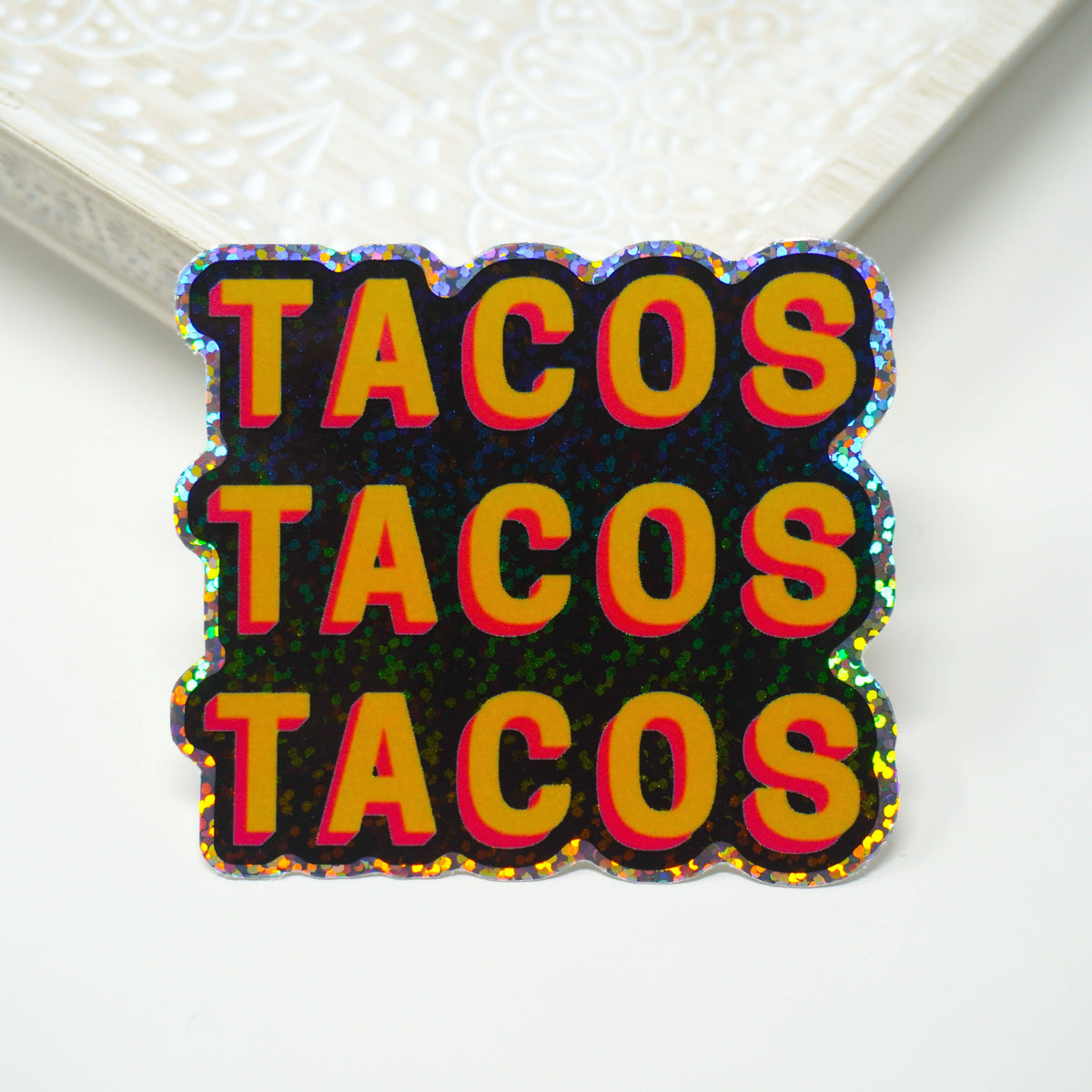 TACOS 3&quot; Sticker