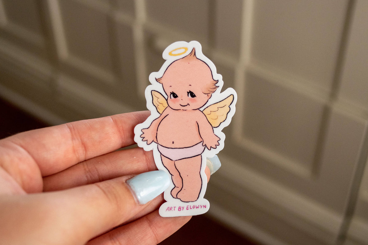 Cupid Baby Sticker: Angel