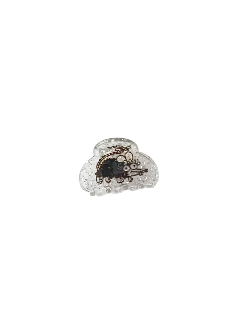 Mini glitter rat claw