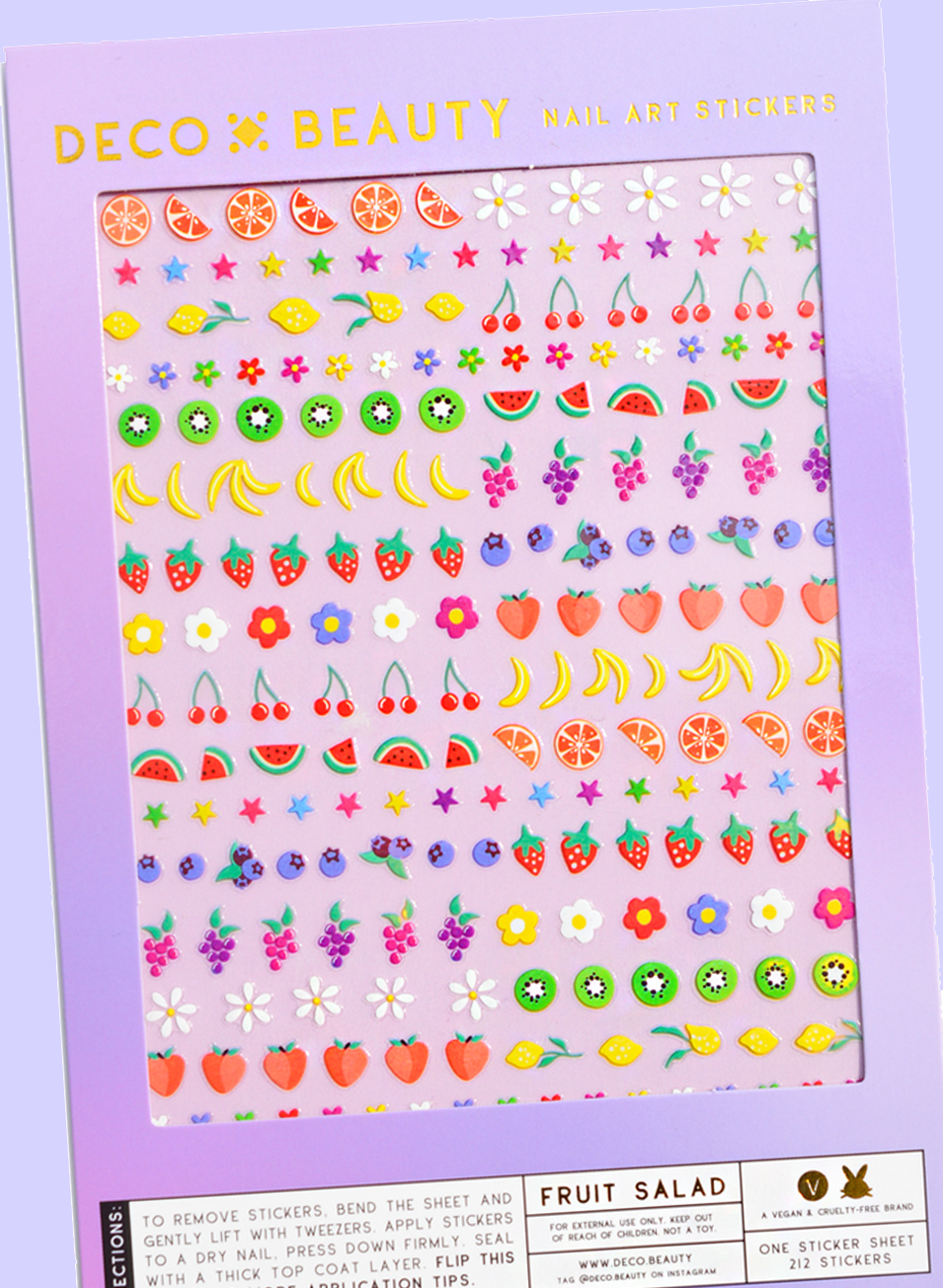 Nail Art Stickers - FRUIT SALAD