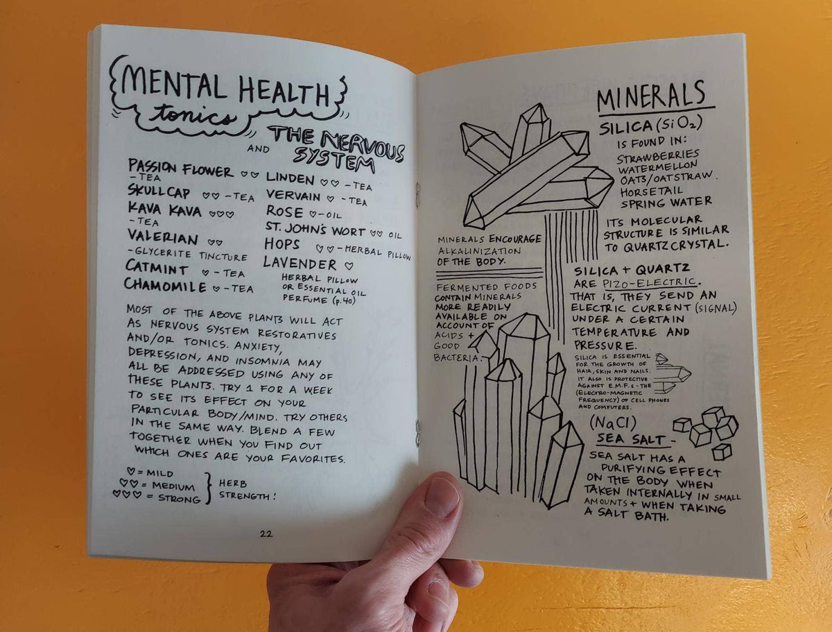 Healing Your Magical Body with Plants & Minerals (Zine)