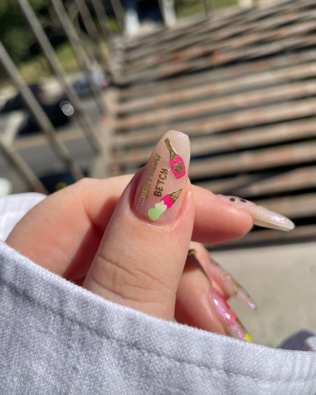 Nail Art Stickers - Birthday