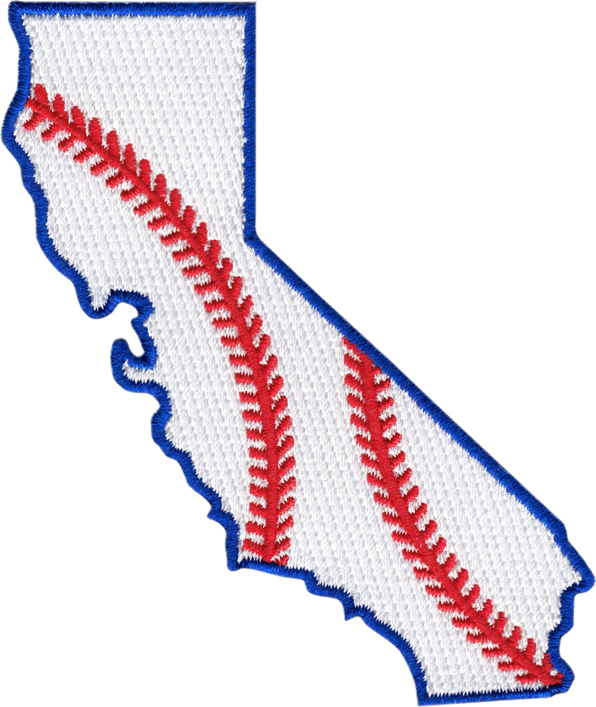 Patch - California - With Baseball Design