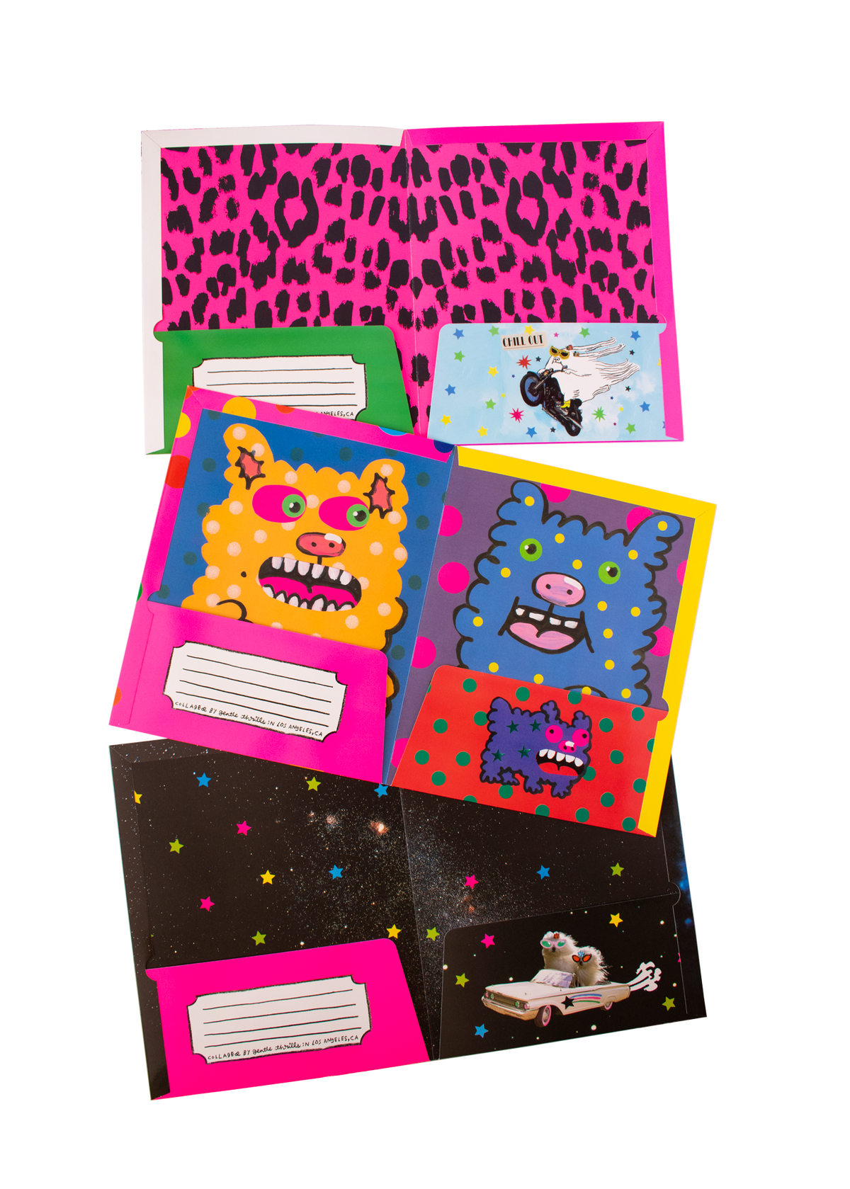 Organized chaos pocket folder set