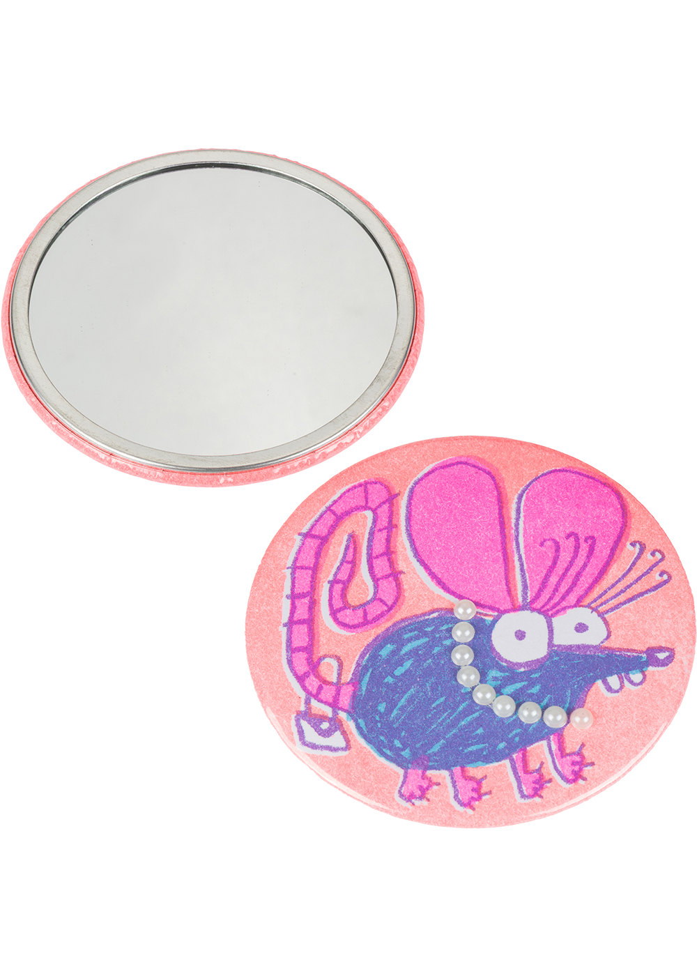 Beauty rat pocket mirror