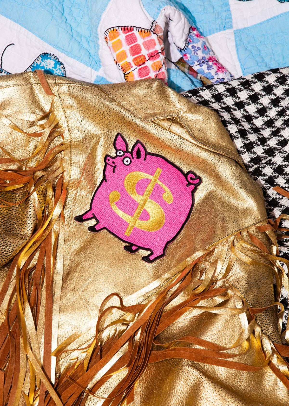 Piggy bank patch