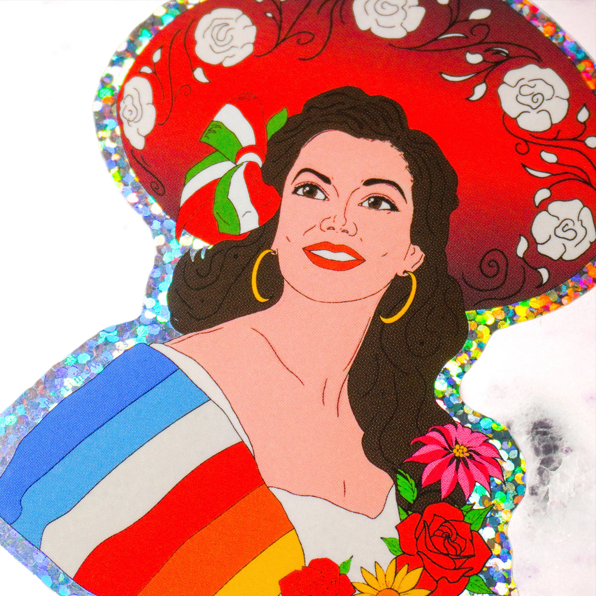 La Mexicana 3&quot; Holographic Sticker