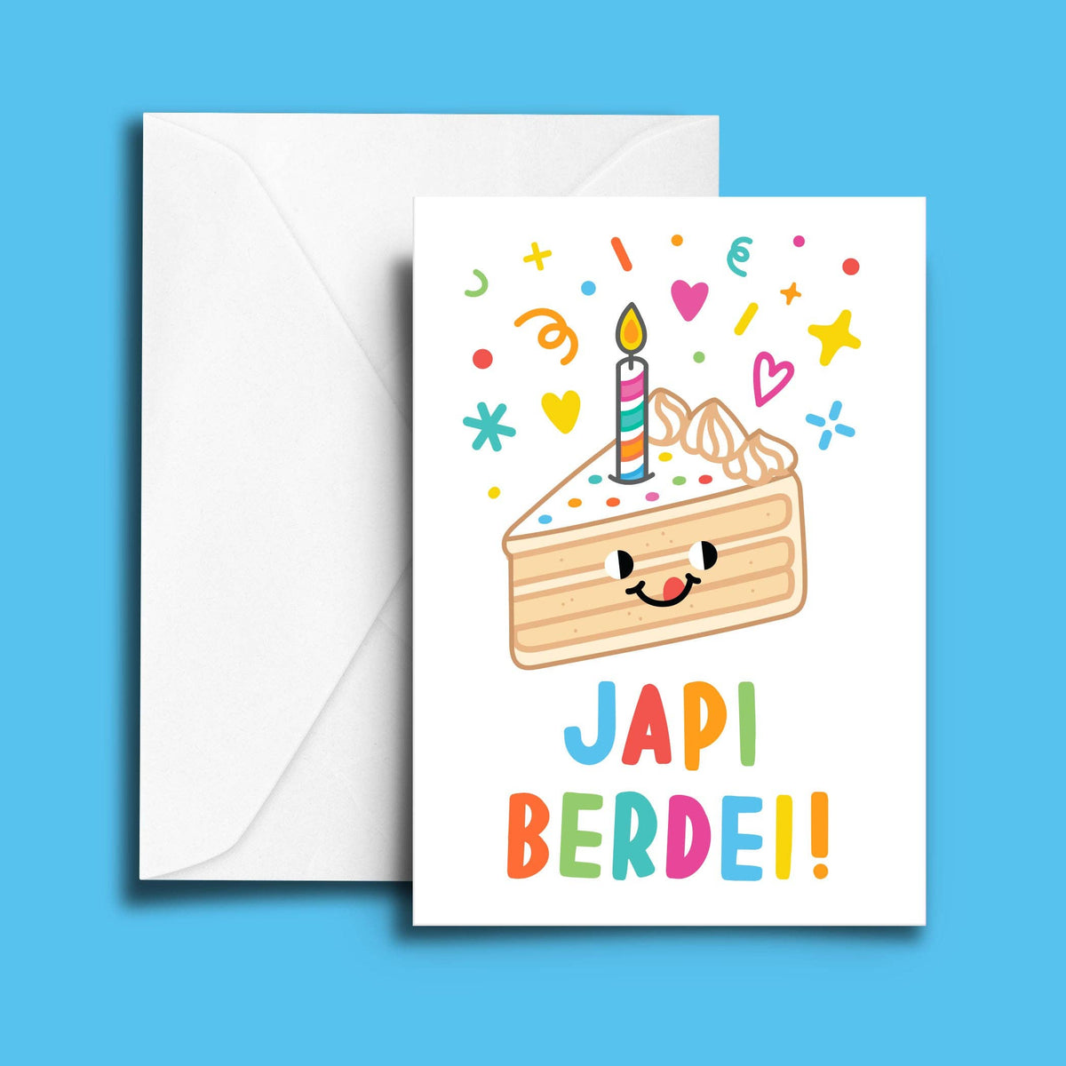 Japi Berdei Greeting Card