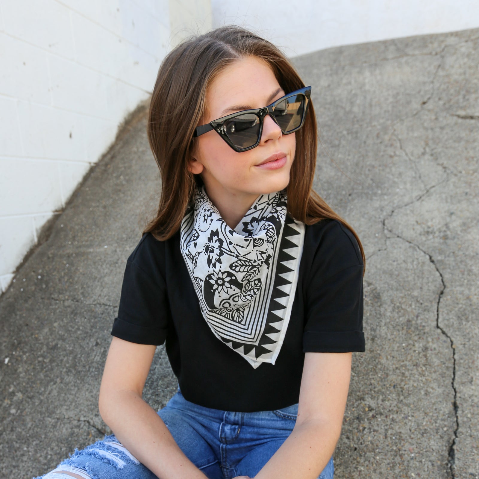 The Bandana- Black and White | El Cholo's Kid - El Cholo's Kid